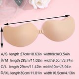 Pack Of 2 Women’s Invisible Silicone Bra – Nubra, Secure & Comfortable